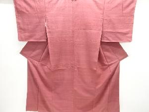 アンティーク　手織り節紬着物